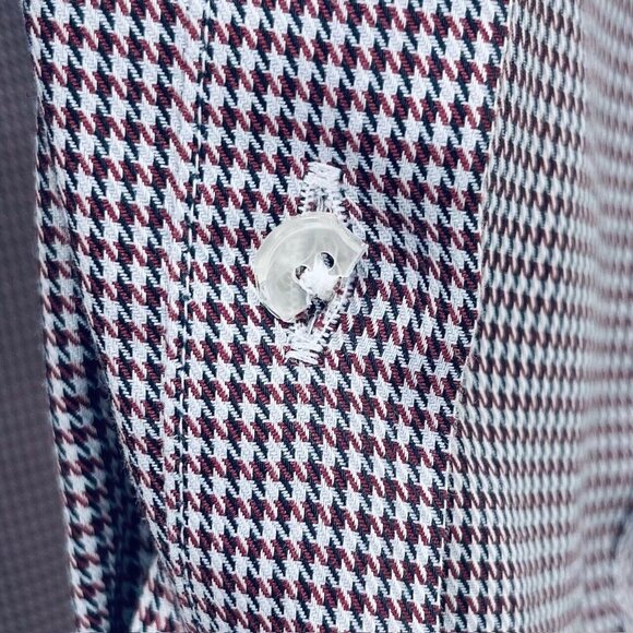 Tasso Elba dress Shirt Size 16 1/2 Men’s  Regular-Fit Multicolor Buttondown - Picture 7 of 12